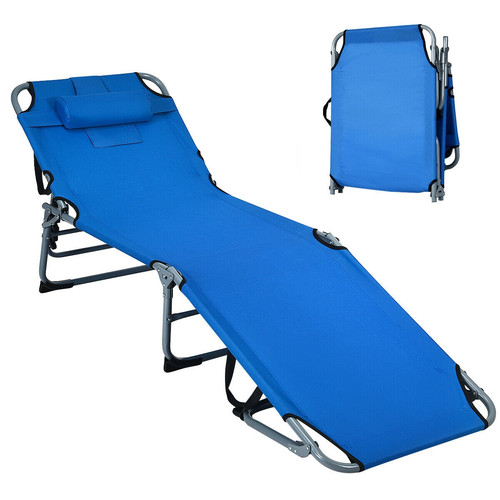 Folding chaise lounge chair - folding,